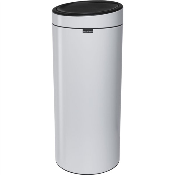 Brabantia pattumiera Touch Bin New, bianco, 30 L