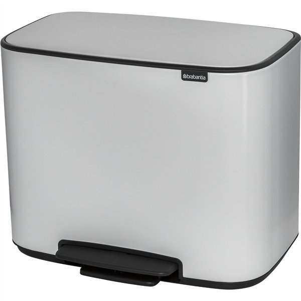 Brabantia Bo pattumiera a pedale 36 L bianco
