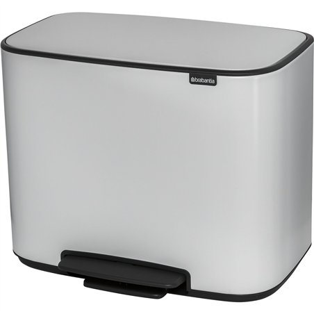 Brabantia Bo pattumiera a pedale 36 L bianco