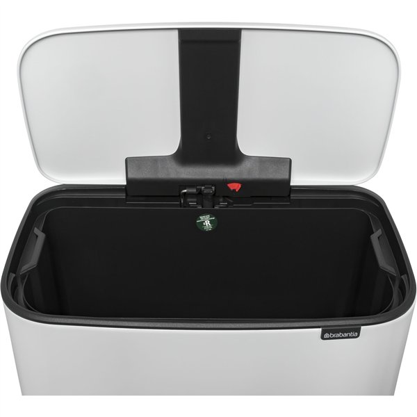 Brabantia Bo pattumiera a pedale 36 L bianco