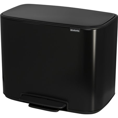 Brabantia Bo pattumiera a pedale 36 L nero
