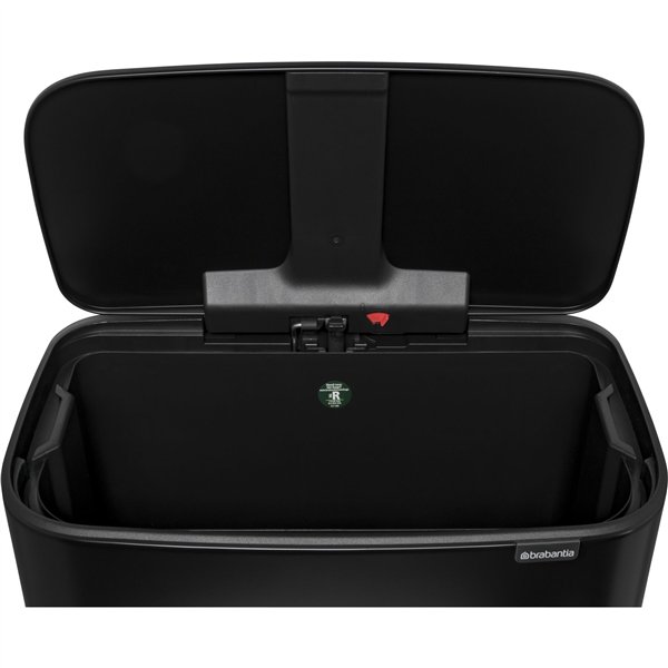 Brabantia Bo pattumiera a pedale 36 L nero