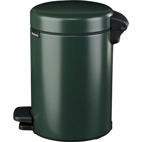 Brabantia pattumiera a pedale Newicon 3 L Pine Green
