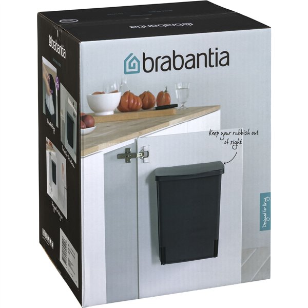 Brabantia pattum. da incasso 10L nero