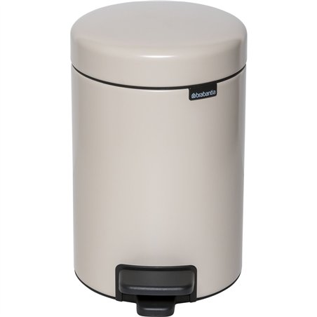 Brabantia pattumiera a pedale Newicon 3 L  beige