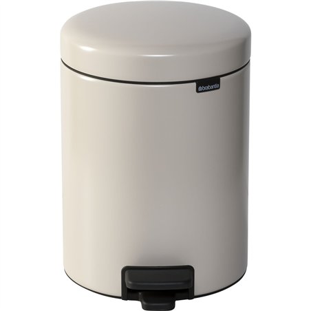 Brabantia pattumiera a pedale Newicon 5 L beige