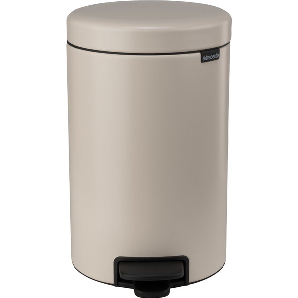 Brabantia pattumiera a pedale Newicon 12 L beige