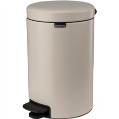 Brabantia pattumiera a pedale Newicon 12 L beige 2