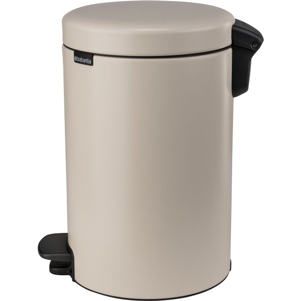 Brabantia pattumiera a pedale Newicon 12 L beige