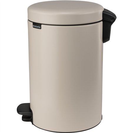 Brabantia pattumiera a pedale Newicon 12 L beige