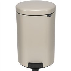 Brabantia pattumiera a pedale Newicon 20 L beige