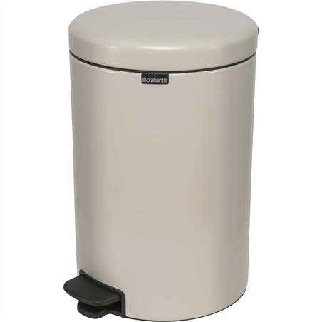 Brabantia pattumiera a pedale Newicon 20 L beige