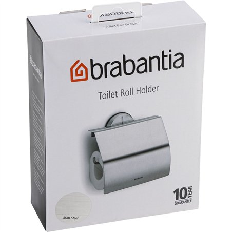 Brabantia portarotolo carta igienica Matt Steel