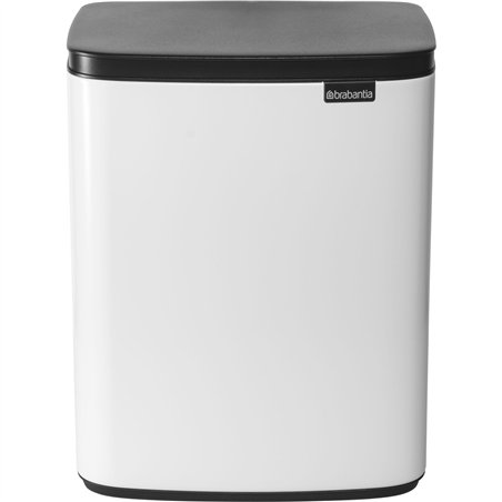 Brabantia BO pattumiera 12 litri bianco