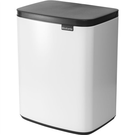Brabantia BO pattumiera 12 litri bianco