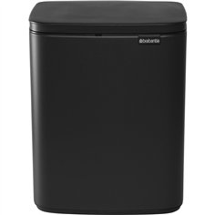 Brabantia BO pattumiera 12 litri Infinite Grey opaco