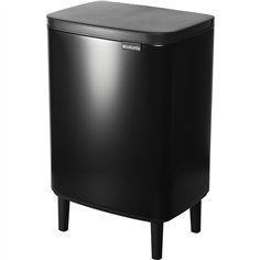 Brabantia BO pattumiera HI 12 l nero opaco 2