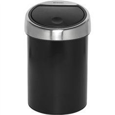 Brabantia Touch Bin 3 litri nero opaco