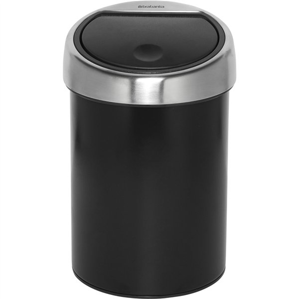 Brabantia Touch Bin 3 litri nero opaco