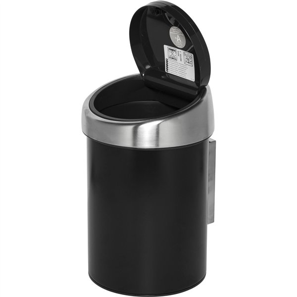 Brabantia Touch Bin 3 litri nero opaco