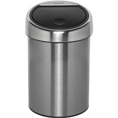 Brabantia Touch Bin 3 litri Matt Steel Fingerprint Proof