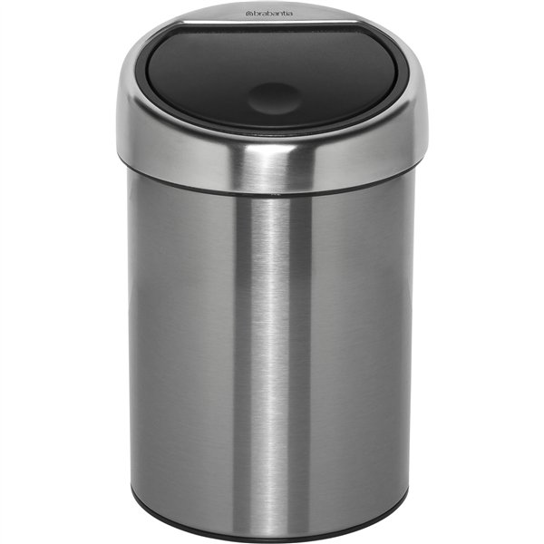 Brabantia Touch Bin 3 litri Matt Steel Fingerprint Proof