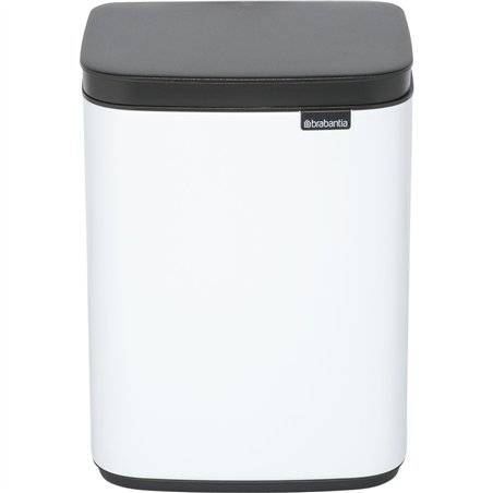 Brabantia BO pattumiera 4 litri bianco
