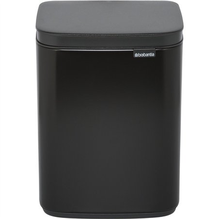 Brabantia BO pattumiera 4 litri nero opaco