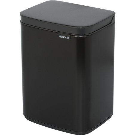 Brabantia BO pattumiera 4 litri nero opaco