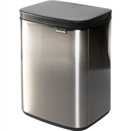 Brabantia BO pattumiera 4 litri Matt Steel
