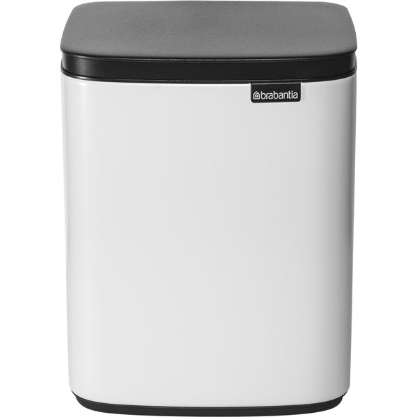 Brabantia BO pattumiera 7 litri bianco