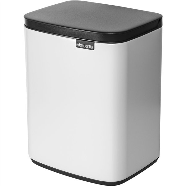 Brabantia BO pattumiera 7 litri bianco