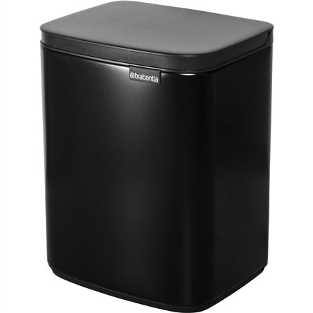 Brabantia BO pattumiera 7 litri nero opaco
