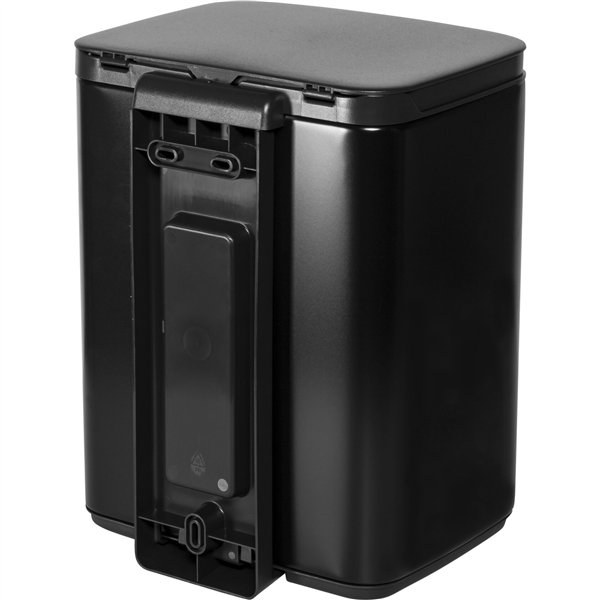 Brabantia BO pattumiera 7 litri nero opaco