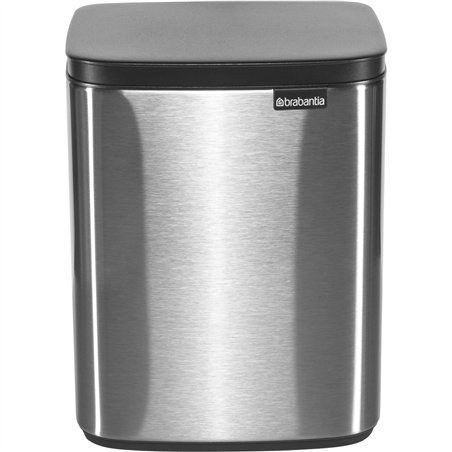 Brabantia BO pattumiera 7 litri Matt Steel Fingerprint Proof