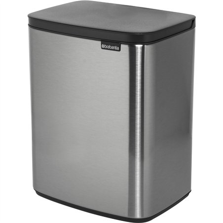 Brabantia BO pattumiera 7 litri Matt Steel Fingerprint Proof