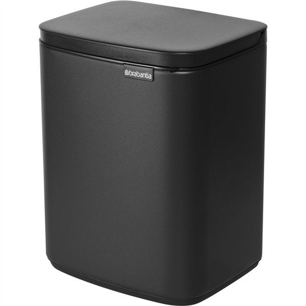 Brabantia BO pattumiera 7 litri Mineral Infinite Grey