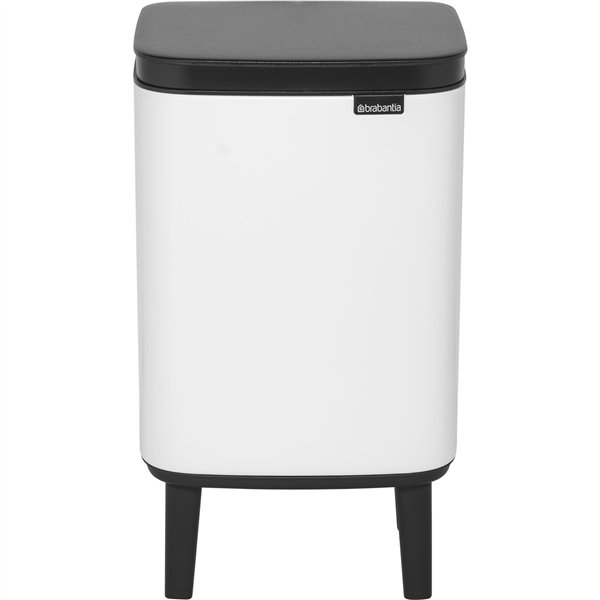Brabantia BO pattumiera HI 4 l bianco