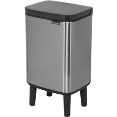 Brabantia BO pattumiera HI 4 l Matt Steel Fingerprint Proof 2