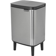 Brabantia BO pattumiera HI 7 l Matt Steel Fingerprint Proof 2