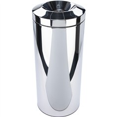 Brabantia cestino carta Flame Guard Brilliant Steel