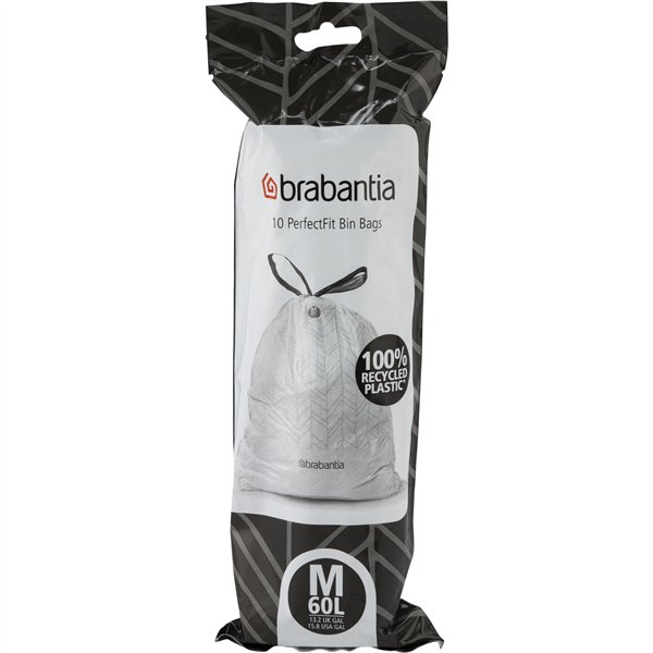 Brabantia PerfectFit sacchetti immond. Bo, codice M (60 litri)