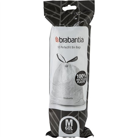 Brabantia PerfectFit sacchetti immond. Bo, codice M (60 litri)