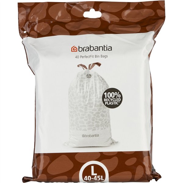 Brabantia PerfectFit sacchetti imm. FlatBack+ StepUp, Codice L