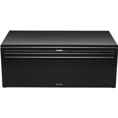 Brabantia Klappbrotkasten Front eckig, schwarz matt