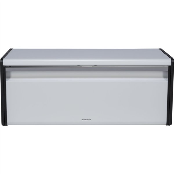 Brabantia Klappbrotkasten Front eckig, weiß