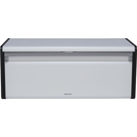 Brabantia Klappbrotkasten Front eckig, weiß