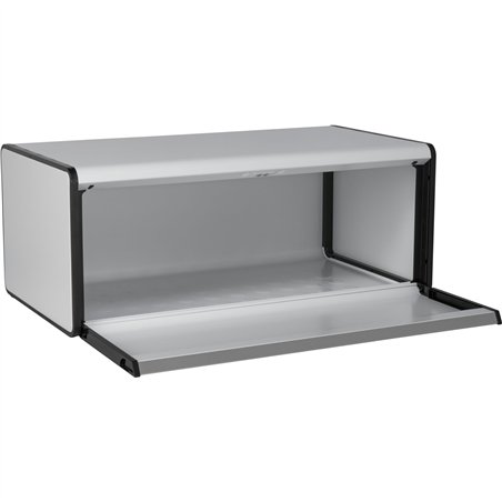 Brabantia Klappbrotkasten Front eckig, weiß