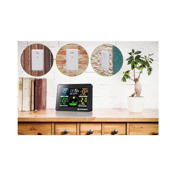 Bresser Termometro e igrometro Quadro NLX