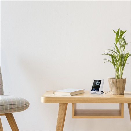 Bresser CO² monitor qualità dell'aria bianco